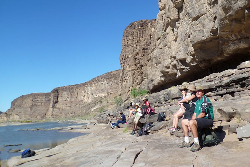 4 Resting in the canyon